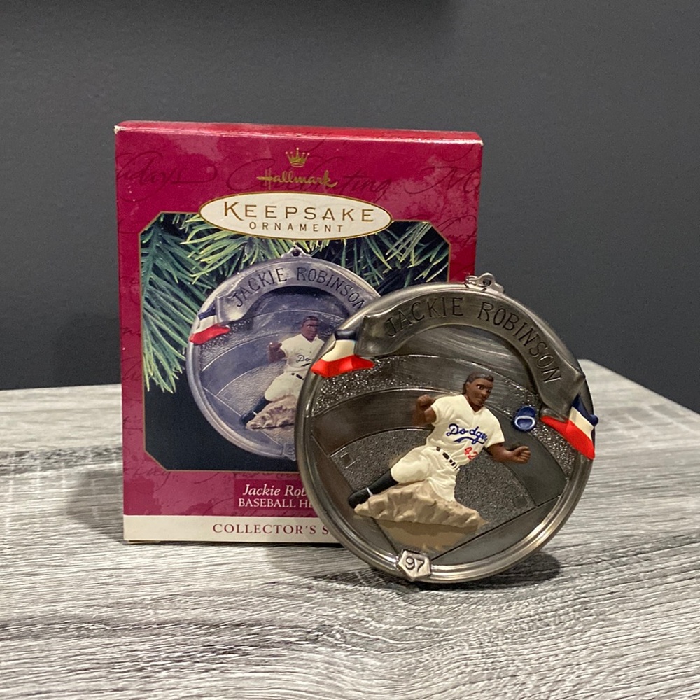 Hallmark | Baseball Heroes: Jackie Robinson (1997) - Keepsake Ornament